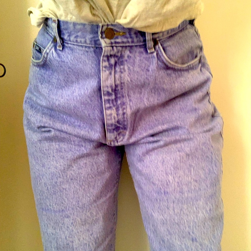 Vintage 90's Lee Riders High Waisted Mom Jeans Size 14